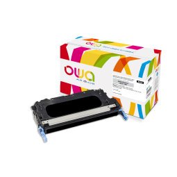 EN_Toner remanufacturé OWA - standard - Noir - pour HP Q6470A, CANON 711BK