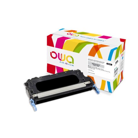 Toner remanufacturé OWA - standard - Noir - pour HP Q6470A, CANON 711BK