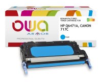 Toner remanufacturé OWA - standard - pour HP Q6471A, CANON 717C