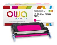 Toner remanufacturé OWA - standard - pour HP Q6471A, CANON 717C