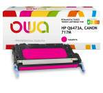 Toner remanufacturé OWA - standard - pour HP Q6471A, CANON 717C