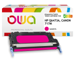Toner remanufacturé OWA - standard - pour HP Q6471A, CANON 717C