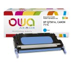 Toner remanufacturé OWA - standard - pour HP Q7581A, CANON 711C