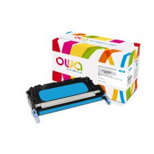 Toner remanufacturé OWA - standard - pour HP Q7581A, CANON 711C