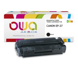 Toner remanufacturé OWA - standard - Noir - pour CANON EP-27