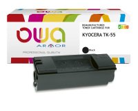 Toner remanufacturé OWA - standard - Noir - pour KYOCERA TK-55