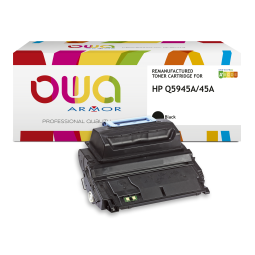 Toner remanufacturé OWA - standard - Noir - pour HP Q5945A