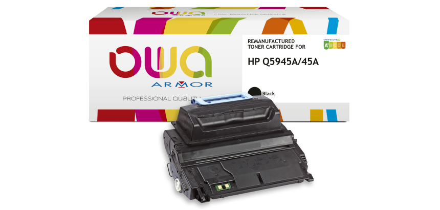 Toner remanufacturé OWA - standard - Noir - pour HP Q5945A
