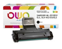 Toner remanufacturé OWA - standard - Noir - pour SAMSUNG ML-2010D3/ELS, SCX-4521D3/ELS