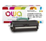 Toner remanufacturé OWA - haute capacité - Noir - pour LEXMARK E352H21E, E352H11E, DELL 593-10237, IBM 39V1641