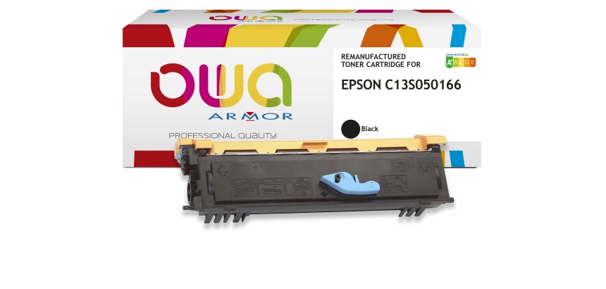 Toner remanufacturé OWA - haute capacité - Noir - pour EPSON C13S050166