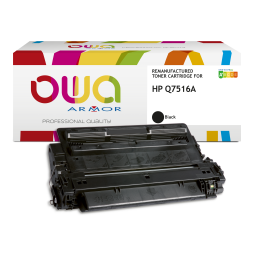 EN_Toner remanufacturé OWA - standard - Noir - pour HP Q7516A