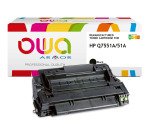 Toner remanufacturé OWA - standard - Noir - pour HP Q7551A