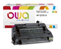 Toner remanufacturé OWA - haute capacité - Noir - pour HP Q7551X