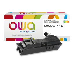 EN_Toner remanufacturé OWA - standard - Noir - pour KYOCERA TK-120