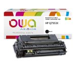 OWA wiederaufbereitetes Toner - hohe Kapazität - Schwarz - für HP Q7553X