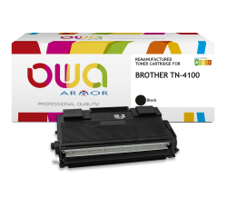 Toner remanufacturé OWA - standard - Noir - pour BROTHER TN-4100