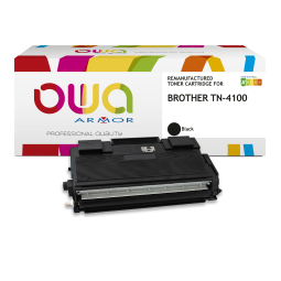 DE_Toner remanufacturé OWA - standard - Noir - pour BROTHER TN-4100
