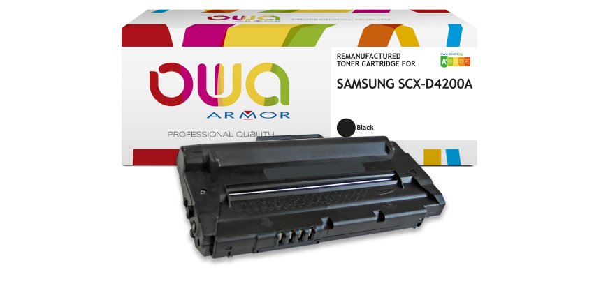 Toner remanufacturé OWA - standard - Noir - pour SAMSUNG SCX-D4200A/ELS
