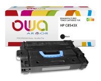 Toner remanufacturé OWA - standard - Noir - pour HP C8543X