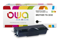 EN_Toner remanufacturé OWA - standard - Noir - pour BROTHER TN-3030