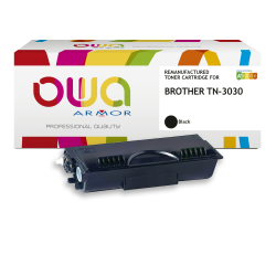 Toner remanufacturé OWA - standard - Noir - pour BROTHER TN-3030