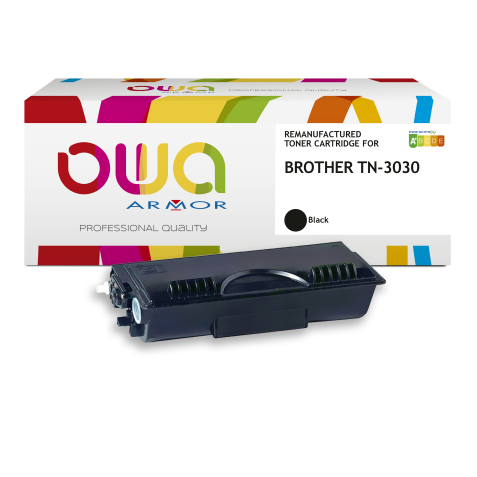 Toner remanufacturé OWA - standard - Noir - pour BROTHER TN-3030