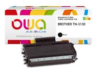 EN_Toner remanufacturé OWA - standard - Noir - pour BROTHER TN-3130