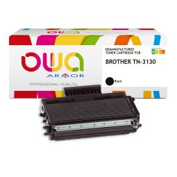 Toner remanufacturé OWA - standard - Noir - pour BROTHER TN-3130