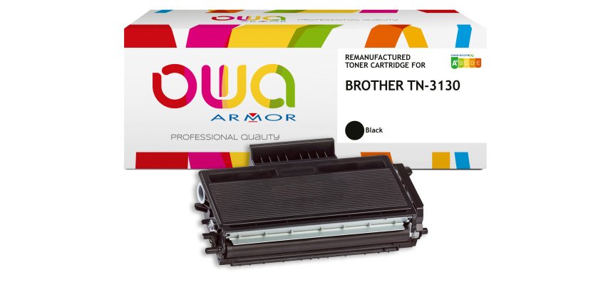 Toner remanufacturé OWA - standard - Noir - pour BROTHER TN-3130