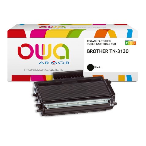 Toner remanufacturé OWA - standard - Noir - pour BROTHER TN-3130