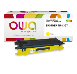 Toner remanufacturé OWA - haute capacité - pour BROTHER TN-135C
