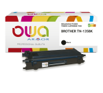 Toner remanufacturé OWA - haute capacité - Noir - pour BROTHER TN-135BK