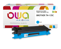 Toner remanufacturé OWA - haute capacité - pour BROTHER TN-135C
