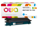 Toner remanufacturé OWA - haute capacité - pour BROTHER TN-135C