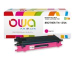 Toner remanufacturé OWA - haute capacité - pour BROTHER TN-135C