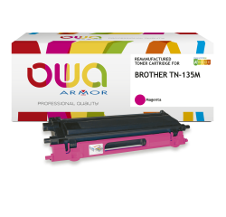 Toner remanufacturé OWA - haute capacité - pour BROTHER TN-135C