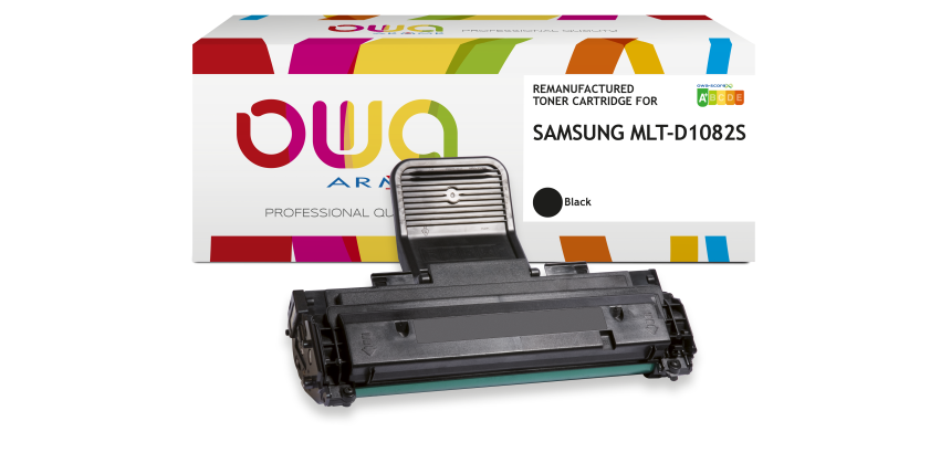 Toner remanufacturé OWA - standard - Noir - pour SAMSUNG MLT-D1082S/ELS