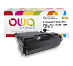 Toner remanufacturé OWA - haute capacité - Noir - pour LEXMARK T650H21E, DELL 593-11046, IBM 39V2511, TOSHIBA 6B000000475