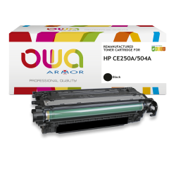 De_toner remanufacturé owa - standard - noir - pour hp ce250a, canon 723bk