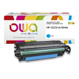 Toner remanufacturé OWA - standard - pour HP CE251A, CANON 723C