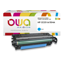 Toner remanufacturé OWA - standard - pour HP CE251A, CANON 723C