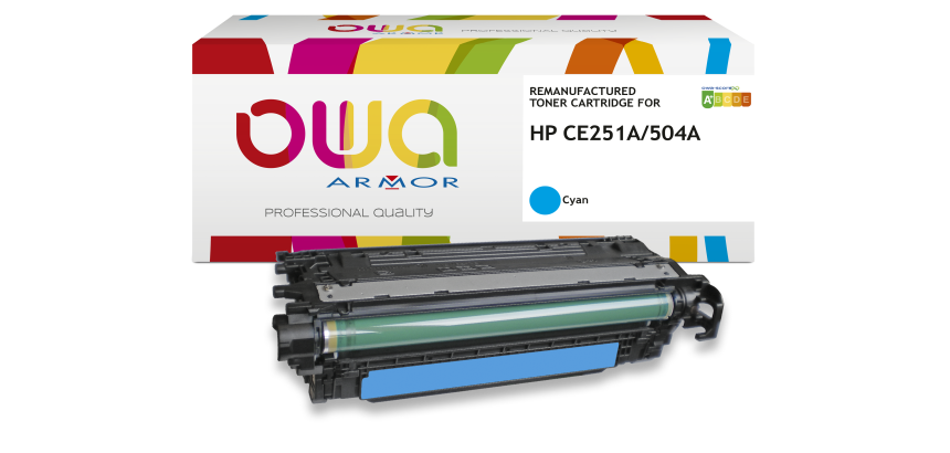 Gereviseerde toner OWA - standaard - voor HP CE251A, CANON 723C