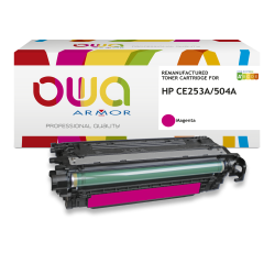 Toner remanufacturé OWA - standard - pour HP CE251A, CANON 723C