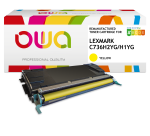 OWA Remanufactured Toner - High Capacity - for LEXMARK C736H2CG, C736H1CG