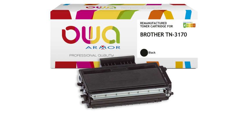 OWA Remanufactured Toner - Extra High Capacity - Black - for BROTHER TN-3170