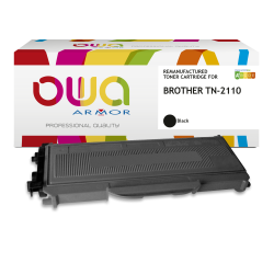 Toner remanufacturé OWA - standard - Noir - pour BROTHER TN2130, TN-2110