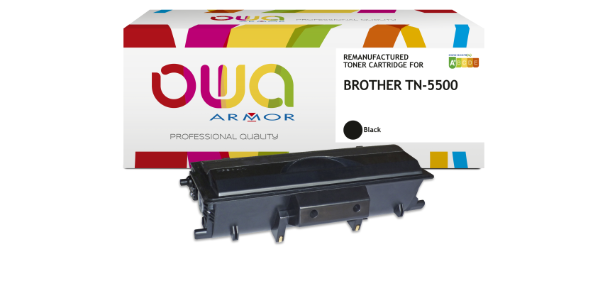 Toner remanufacturé OWA - standard - Noir - pour BROTHER TN-5500