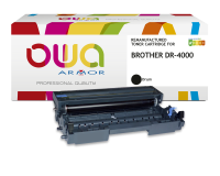 EN_Tambour remanufacturé OWA - standard - Noir - pour BROTHER DR-4000