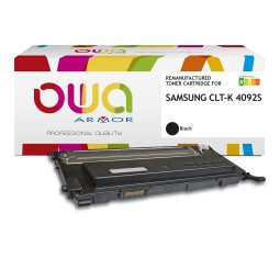 EN_Toner remanufacturé OWA - standard - Noir - pour SAMSUNG CLT-K 4092S/ELS